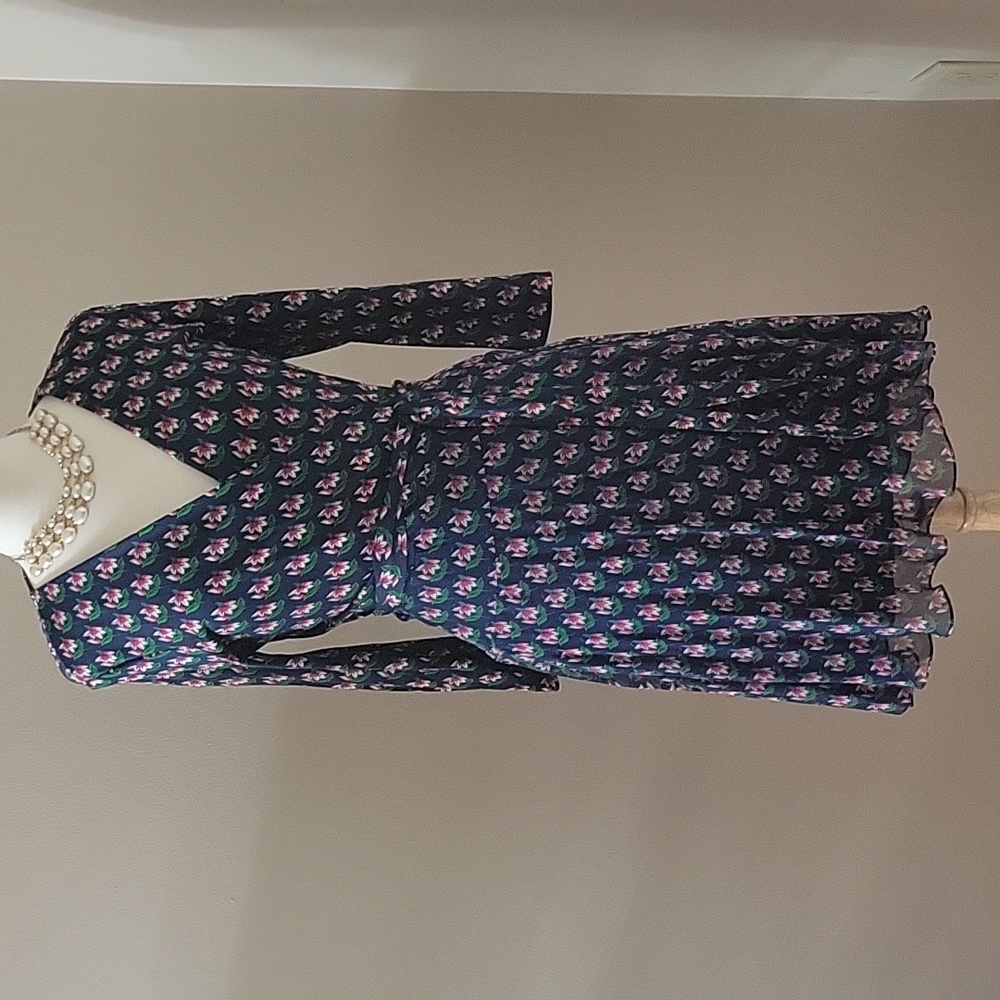 Unworn DVF Irina Silk Wrap Dress -Size 10
